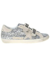 Old School Glitter Low Top Sneakers Silver - GOLDEN GOOSE - BALAAN 3