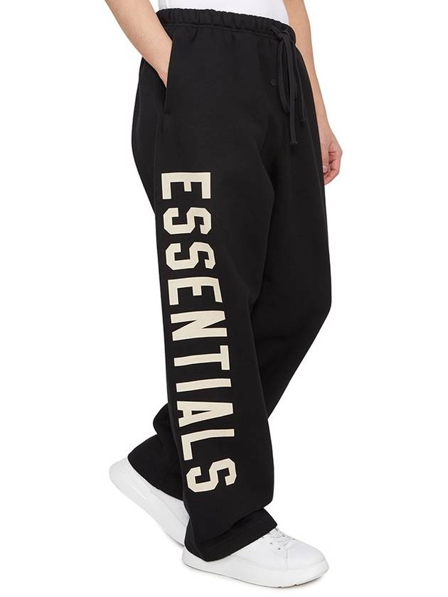 Fleece Relaxed Track Pants Black - FEAR OF GOD - BALAAN 5