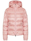 Women's GLES Down Short Padding Pink - MONCLER - BALAAN 3