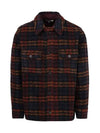 Kervont Check Shirt Jacket Black - ISABEL MARANT - BALAAN 3