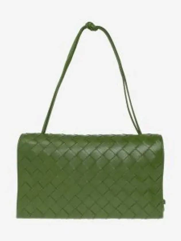 Intrecciato Strap Trio Shoulder Bag Avocado - BOTTEGA VENETA - BALAAN 2