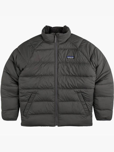 Men's Reversible Silent Down Padding Forge Grey - PATAGONIA - BALAAN 1