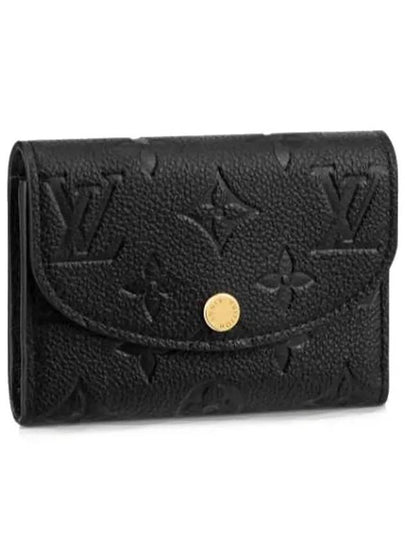 Rosalie Monogram Coin Purse Black - LOUIS VUITTON - BALAAN 2