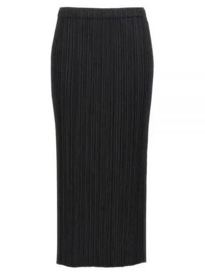 Basic Pencil Skirt Black - ISSEY MIYAKE - BALAAN 2