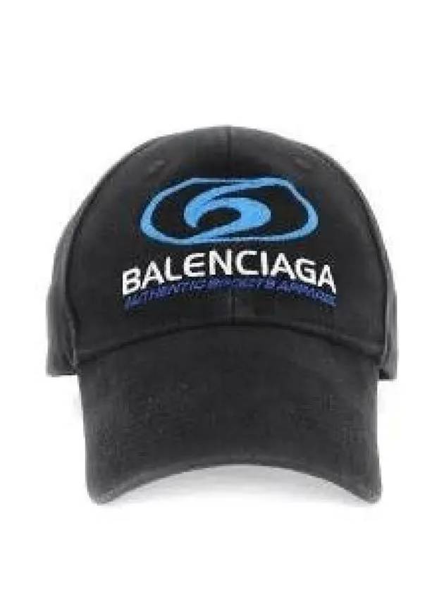 Embroided Logo Ball Cap Black - BALENCIAGA - BALAAN 2