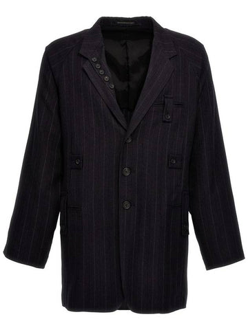 Yohji Yamamoto 'I-St Lapel Button' Blazer - YOHJI YAMAMOTO - BALAAN 1