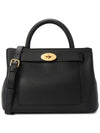 Silky Calf Small Tote Bag Black - MULBERRY - BALAAN 2