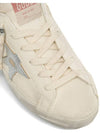 Superstar Canvas Low Top Sneakers Silver White - GOLDEN GOOSE - BALAAN 4