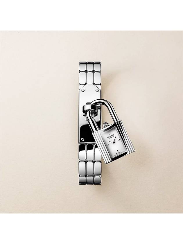 Women s Watch Kelly Mini Steel Padlock Bracelet - HERMES - BALAAN 6