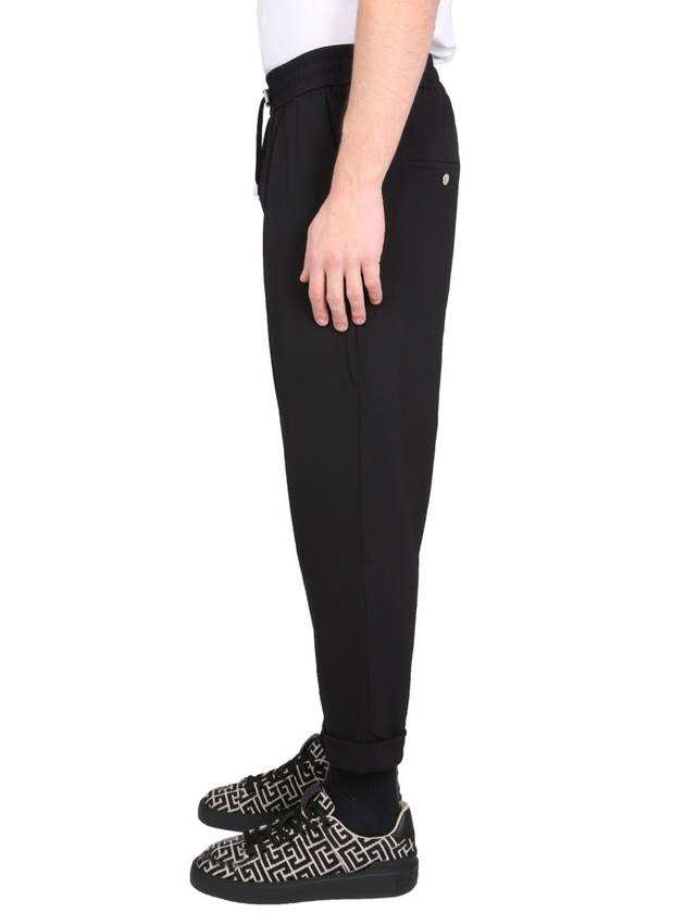 Casual Track Pants Black - BALMAIN - BALAAN 4