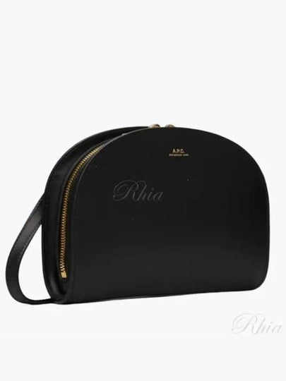 Demi Lune Half Moon Cross Bag Black - A.P.C. - BALAAN 2