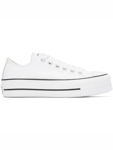 White Chuck Taylor All Star Platform Sneakers 241799F128010 270391 1148809 - CONVERSE - BALAAN 1