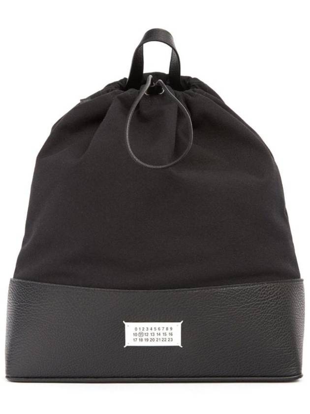 5AC Daily Medium Drawstring Backpack Black - MAISON MARGIELA - BALAAN 1