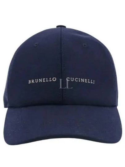 Embroid Logo Ball Cap Navy - BRUNELLO CUCINELLI - BALAAN 2