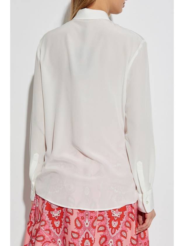 Etro Silk Shirt, Women's, White - ETRO - BALAAN 4