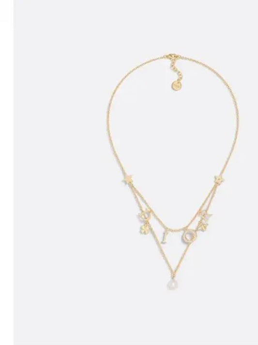 Revolution Double Chain Necklace Gold - DIOR - BALAAN 1