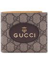 GG Supreme Neo Vintage Half Wallet Beige - GUCCI - BALAAN 3