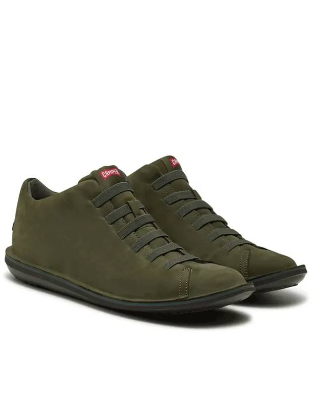 Beetle Leather Low-Top Sneakers Green - CAMPER - BALAAN 3