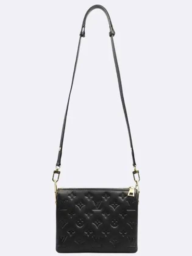 M21259 NOIR Black Monogram Leather Kusang BB Gold Chain Shoulder and Crossbag - LOUIS VUITTON - BALAAN 4