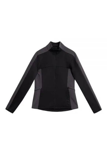 Women's Nina Hybrid Mid-Layer Zip-Up Jacket Black - J.LINDEBERG - BALAAN 2