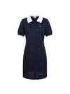 Collar color combination dress MW3MO195DNV - P_LABEL - BALAAN 2