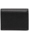 Small Logo Half Wallet Black - SALVATORE FERRAGAMO - BALAAN 4