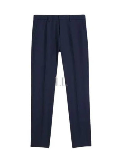 Cigarette Fit Wool Slacks Nautic Blue - AMI - BALAAN 2