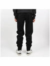 Elasticated Waist Wool Banding Jogger Track Pants Black - JIL SANDER - BALAAN 5