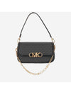 Women's Parker Medium Logo Shoulder Bag Black - MICHAEL KORS - BALAAN.