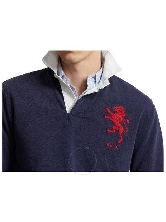 Polo Ralph Lauren Heraldic Jersey Classic Fit Rugby Polo Shirt, Size Medium - POLO RALPH LAUREN - BALAAN 3