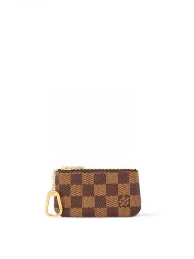 Damier Eben Pouch Key Holder Brown - LOUIS VUITTON - BALAAN 2