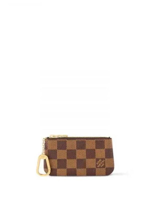 Damier Key Pouch Brown - LOUIS VUITTON - BALAAN 2