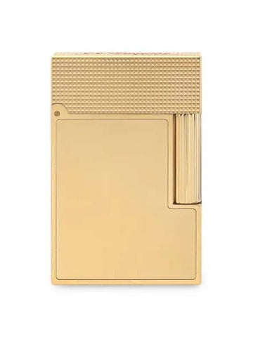 Dupont C18602 CA18602ZZ Line 2 Brushed Yellow Gold Lighter - S.T. DUPONT - BALAAN 1