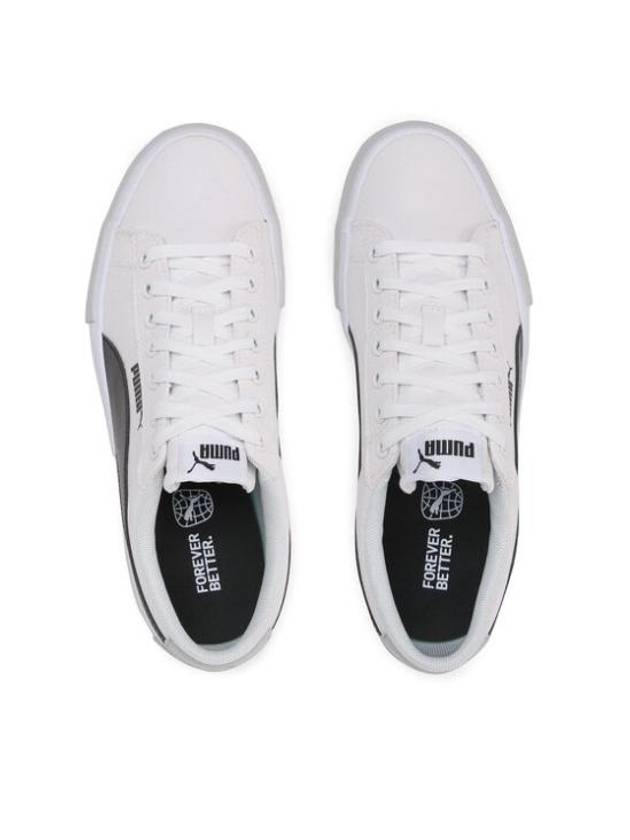 Bari Casual Canvas Low Top Sneakers White - PUMA - BALAAN 3