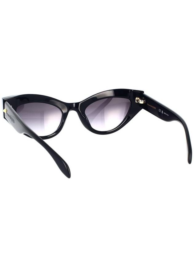 Sunglasses AM0407S 001 Black - ALEXANDER MCQUEEN - BALAAN 5