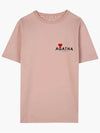 50th Anniversary Heart Embroidery Agata Logo Short Sleeve T-Shirt AGT136 108 - AGATHA APPAREL - BALAAN 1