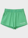 Disco Cotton Shorts Green - SPORTY & RICH - BALAAN 3