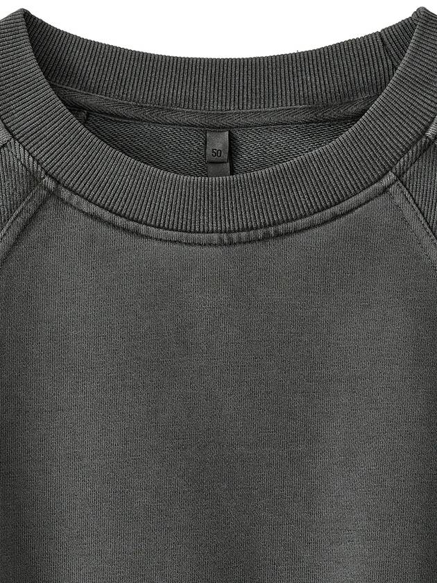 Paneled Balloon Sweatshirt Charcoal - NOIRER - BALAAN 5