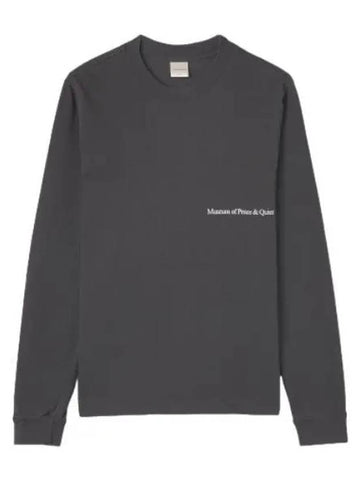 Leisure t shirt black long sleeve - MUSEUM OF PEACE & QUIET - BALAAN 1