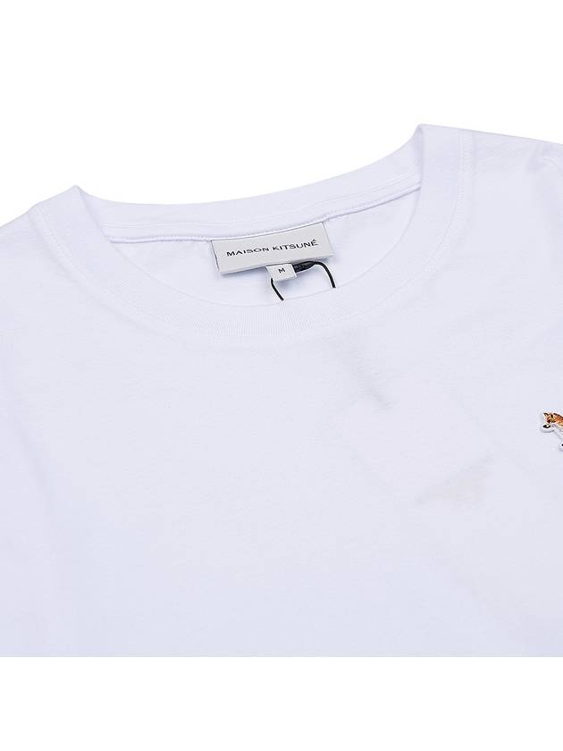 Baby Fox Patch Regular Short Sleeve T-Shirt White - MAISON KITSUNE - BALAAN 5