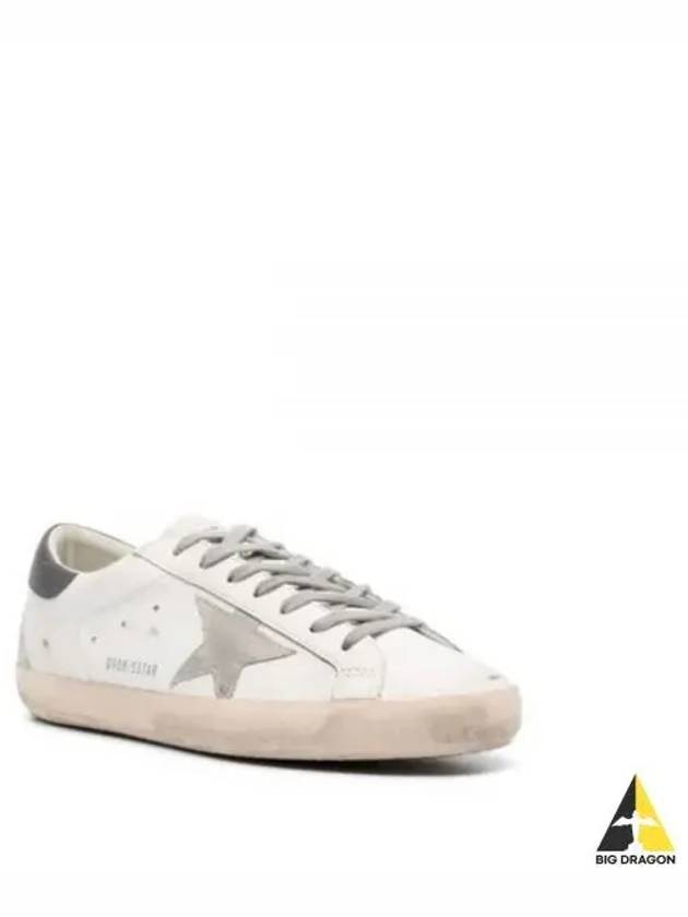 Superstar Grey Tab Low Top Sneakers White - GOLDEN GOOSE - BALAAN 2