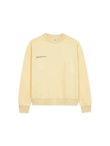 Unisex 365 midweight sweatshirt light yellow - PANGAIA - BALAAN 1