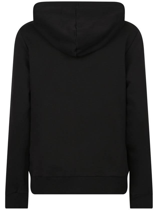 Women's Item Logo Print Hoodie Black - A.P.C. - BALAAN 3