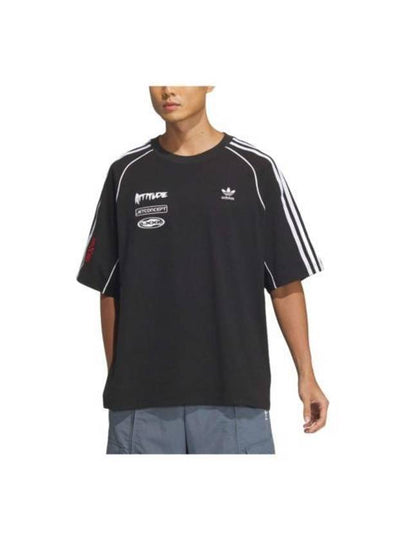 Motorcore Graphic Short Sleeve T-Shirt Black - ADIDAS - BALAAN 2