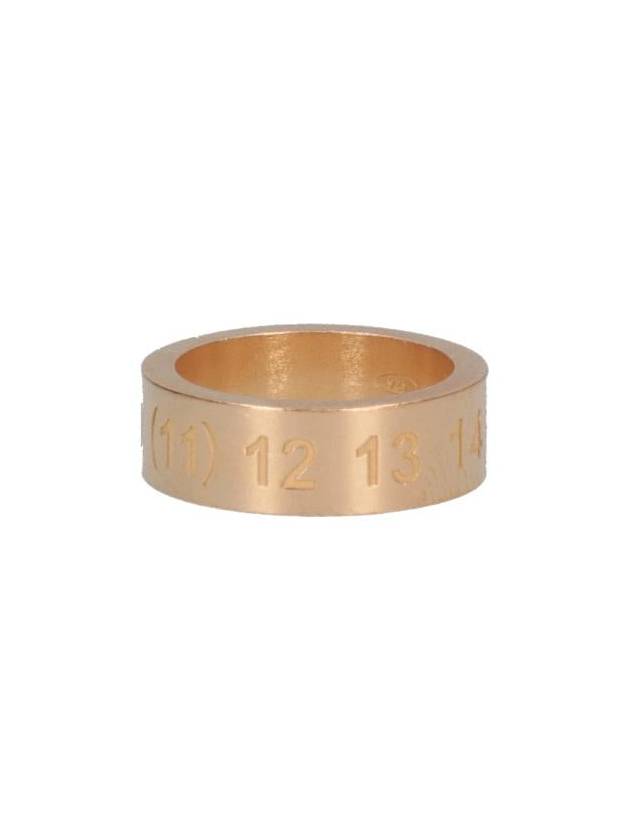 Numerical Logo Engraved Ring Gold - MAISON MARGIELA - BALAAN 3