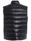 High Neck Quilted Down Vest Black - MONCLER - BALAAN 4