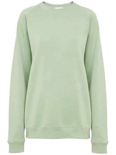 Embroidered Back Logo Sweatshirt Limpid Green - CHLOE - BALAAN 1