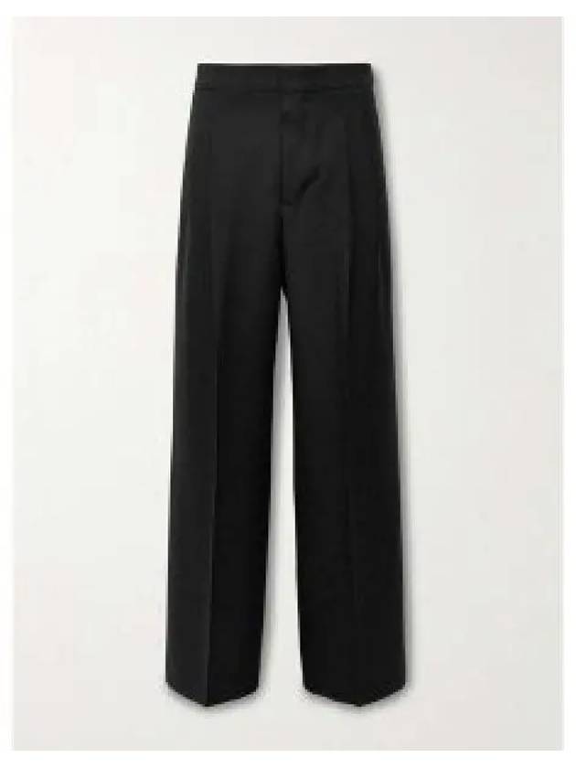 Straight Pants HTR429WV0026001 BLACK - AMI - BALAAN 2