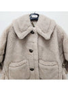 SABBIA Teddy Bear Alpaca Short Vest Jacket CACHA NEWTERZO1 002 - MAX MARA - BALAAN 4