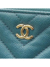 blue clutch bag - CHANEL - BALAAN 3